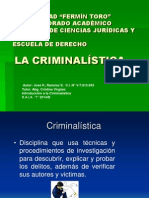 La Criminalística Cv Jprs T-1