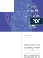 DUDH - DECLARAÇÃO UNIVERSAL DOS DIREITOS HUMANOS