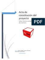 Acta de Constitución Del Proyecto .v1
