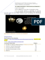 Quintao - Aula 10 - Redes de Computadores e Topicos Relacionados