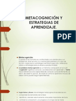 Metacognición y Estrategias de Aprendizaje