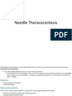Needle Thoracocentesis Anastesi