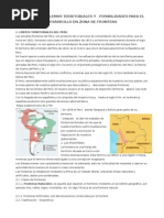 Limites y Problemas Territoriales del Perú