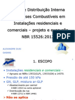 Instalações residenciais e comerciais GN e GLP