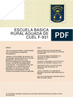 Escuela Basica Rural Aguada de Cuel F-931
