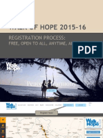 Walk of Hope 2015-16 Registration