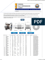 Flexicraft Model NLC Metal Expansion Joints