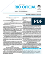 Diario Oficial Acuerdo 052-2013