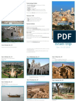 Israel Trip Brochure Dec2014
