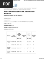 Agenzia Entrate - Banca Dati Delle Quotazioni Immobiliari - Cavalleggeri PDF