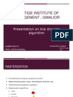 Prestige Institute of Management, Gwalior: Presentation On Line Drawing Algorithm