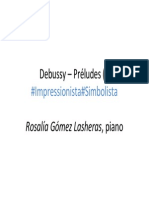 CATALAN Debussy Préludes Presentation Between Symbolism and Impressionism