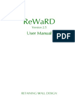 ReWaRD 2.5 User Manual
