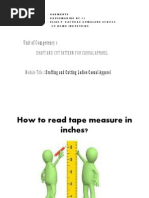 Taking Body Measurement Slide Presentation