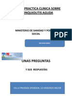 Bronquiolitis en Pediatría