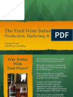 Fruit Wine Presentation