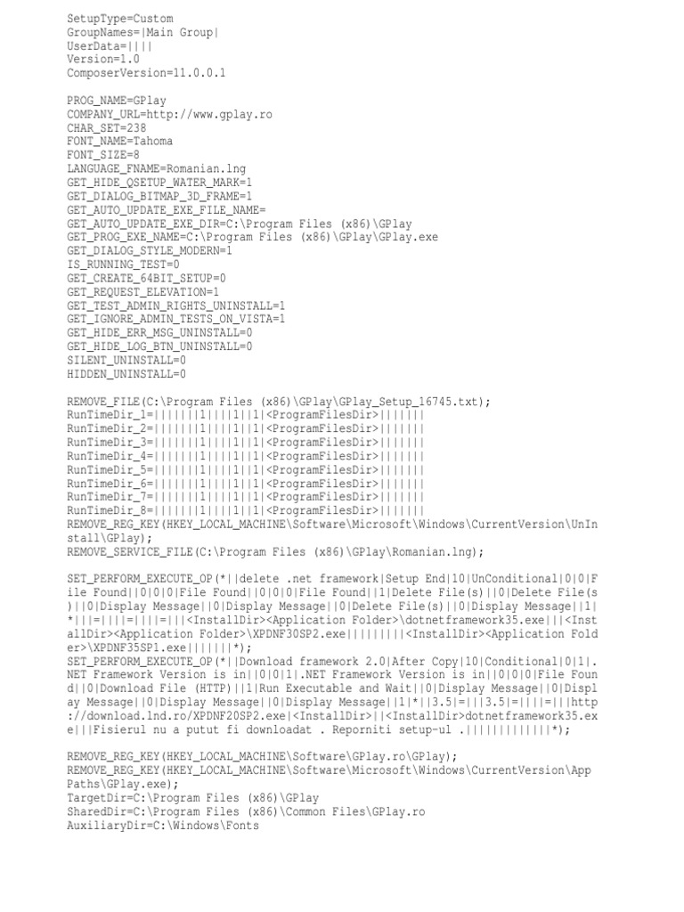 GPlay Setup 16745 | PDF | Microsoft Windows | Graphical User Interfaces