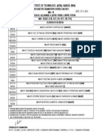 25 Mba Iii End Exam Schedule Tentative Mo14 PDF