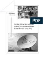 Compendio de Normatividad sobre el uso de Tecnologías de Información en el Perú