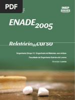 Enade 2005 Engenharia de Materiais- EEL USP