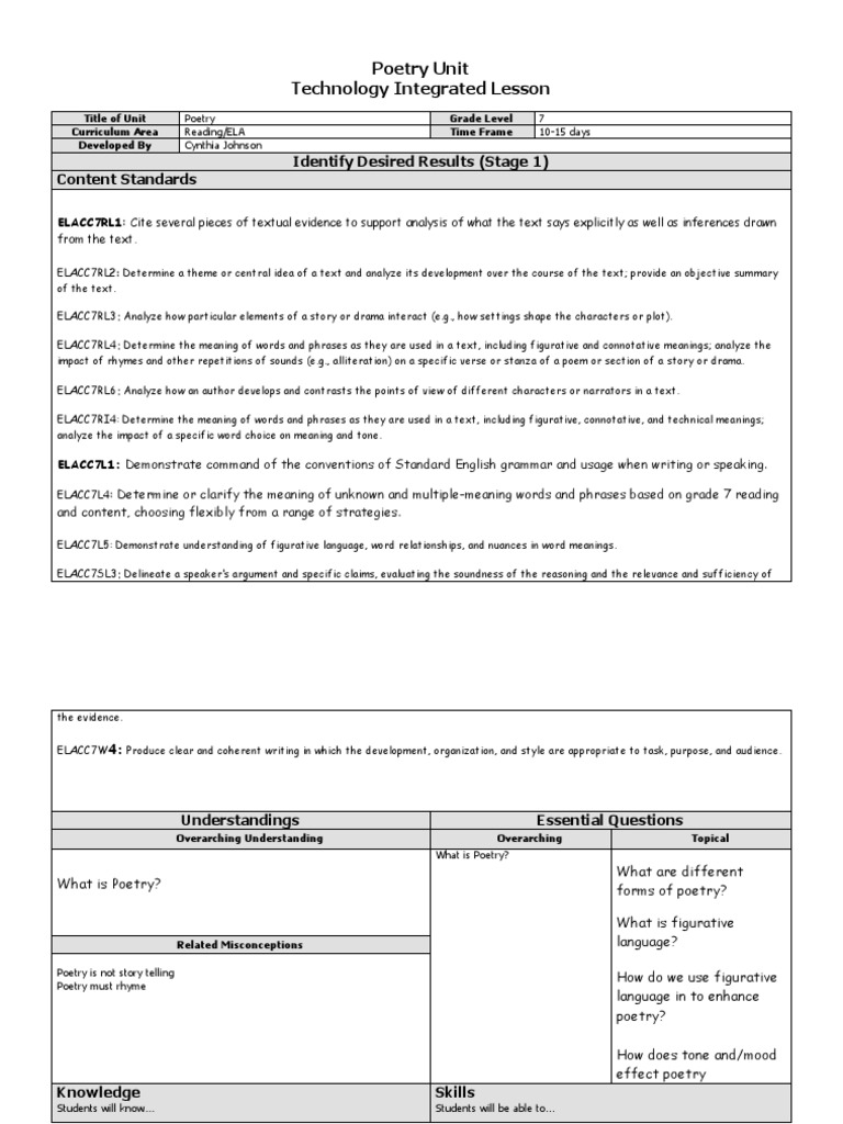 Poetry in Ubd Format | PDF | Poetry | Cognition
