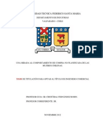 Comportamiento de Compra No Planificada en Mujeres