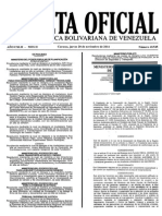 Gaceta Oficial 40545 2014