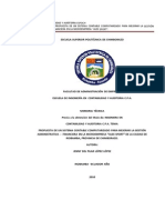 Propuesta de Un Sistema Contable Computarizado para Mejorar La Gestión Administrativa