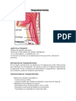 TRAQUEOSTOMIA