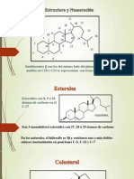 Esteroides: clasificación, propiedades y aplicaciones biológicas