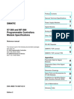 S7-300 Module Specifications