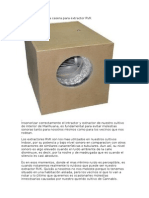 Caja Insonorizadora Casera para Extractor RVK