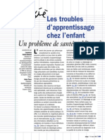 Troubles D-Apprentissage PDF