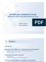 Arcgis para Gobierno Local:: Modelo de Datos para Municipios de Chile