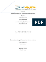 Pre Informe de Quimica Organica