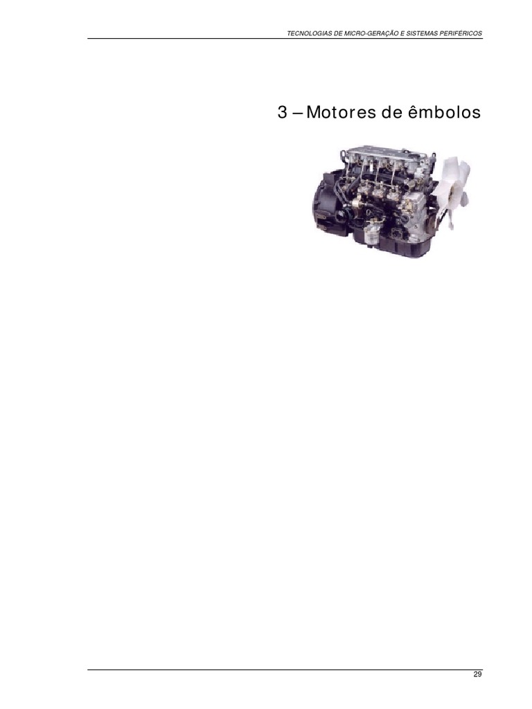 Motores de Êmbolos | PDF