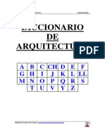 Diccionario de Arquitectura Español-Ingles