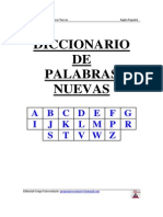 Diccionario de Palabras Nuevas Ingles-Español