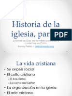 Historia de La Iglesia - Clase 13 (Hasta El Edicto de Milán)