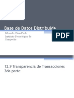 Base de Datos Distribuida