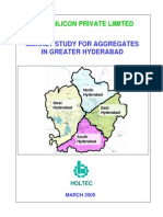 Market Study For Aggregates in Greater Hyderabad PDF
