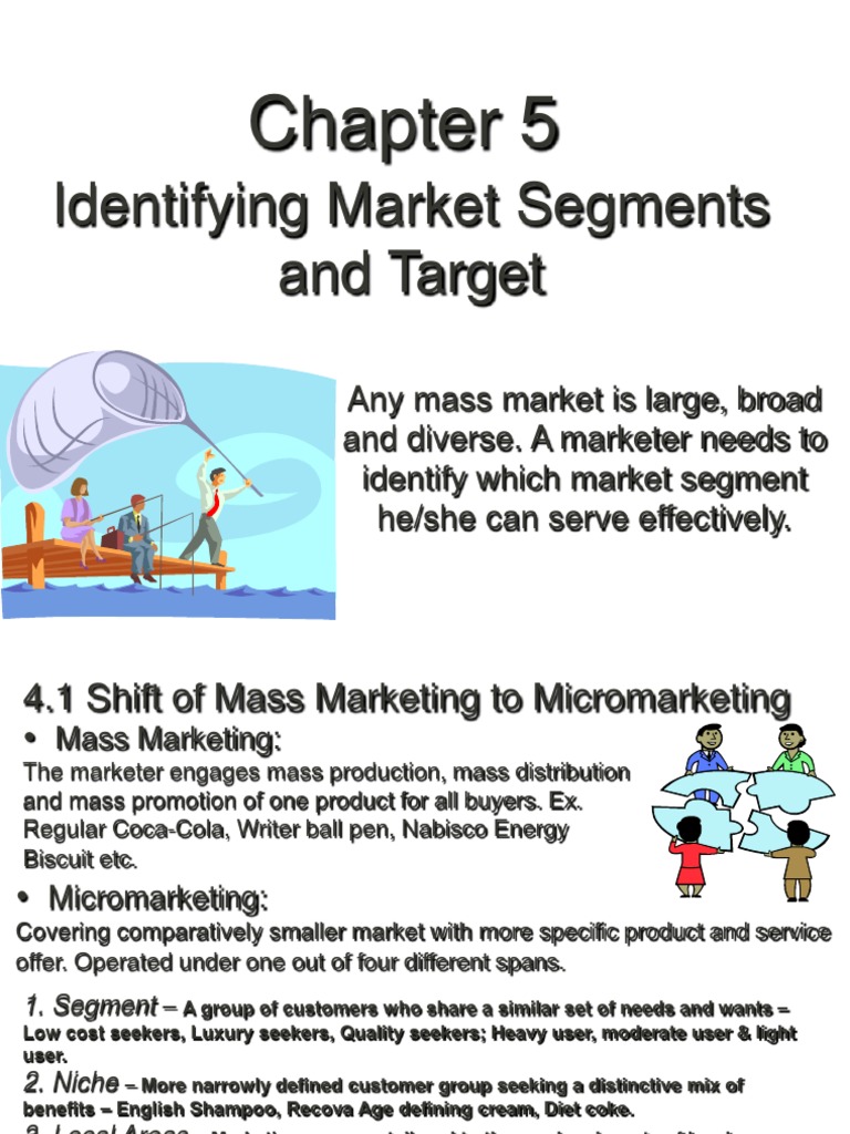 Marketing Management 5 - Identifying Market Segments and Target - Print ...
