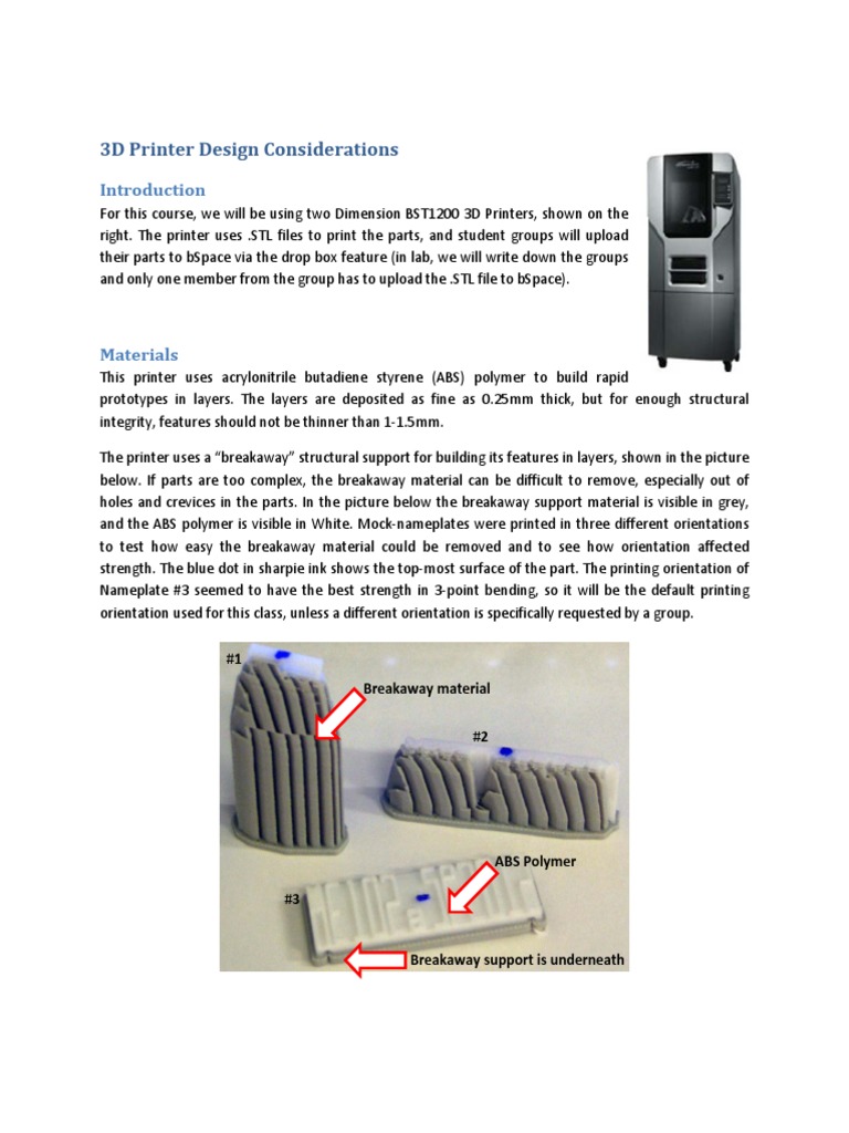 3D Printing Guide for Students | PDF | Computers