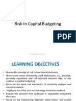 Risk in Capital Budgeting