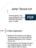 Teacher Tenure Act