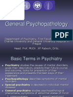 General Psychopathology