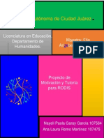 Diseño de Un Proyecto Educativo Con Evaluacion