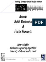 Solid Mechanics Review