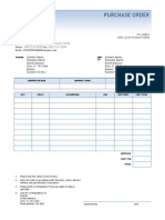 Purchase Order