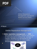 Download Online Reputation Management and Social Media Survival Skills by drewm139 SN24790262 doc pdf